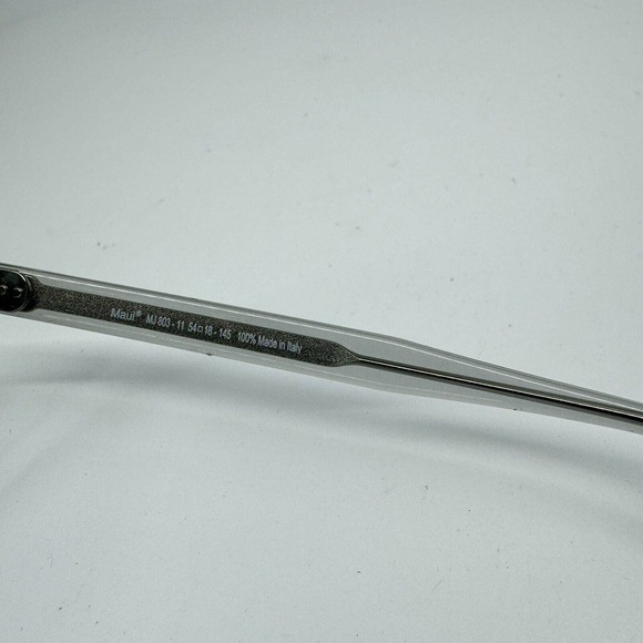 Maui Jim Italy WESTSIDE MJ803-11 54-18-145 Gray Crystal Sunglasses Frame H11256 - Picture 6 of 7